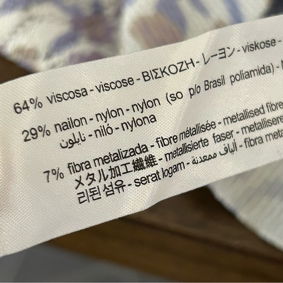 Zara Floral Patterned Women's Top S - Picture 7 of 11